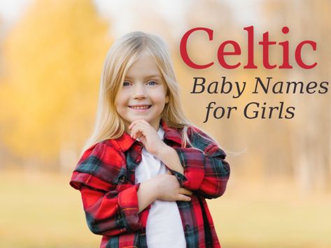 There is something so whimsical about Celtic baby names — particularly Celtic baby names for girls. If you're looking for a romantic and playful name for your daughter, here is a selection of options to get your wheels turning. From Aisling and Saoirse to Keeley and Bridget, here are some beautiful Celtic baby names for girls you'll love! #girlnames #celtic #babynames E Baby Girl Names, Celtic Baby Names, Celtic Names, Middle Names For Girls, Names For Girls, Unique Baby Names, Royal Baby, Baby On The Way