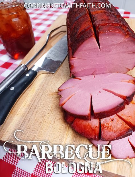 Bbq Bologna In Oven, Bbq Bologna, Bologna Recipes, Keto Burger, Southern Sweet Tea, Bbq Beef, Smoked Food Recipes, Prime Rib, Main Dish Recipes