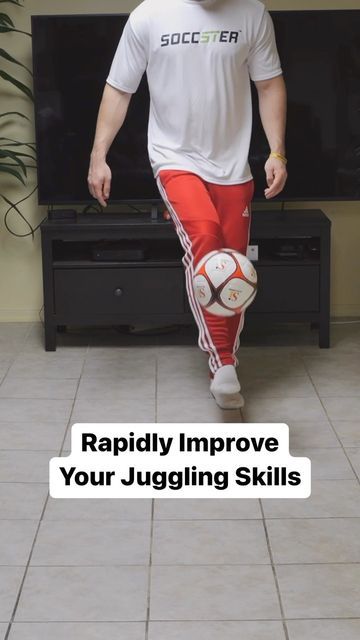 Football Tips, Soccer Drills, Soccer Skills, Football Training, Soccer Training, Juggling, Instagram Tips, Drills, Improve Yourself