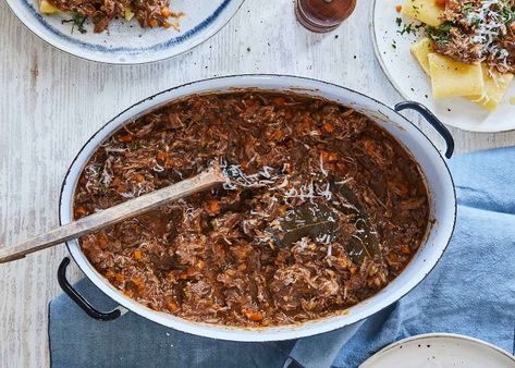 Beef Shin Ragu, Shin Of Beef Recipes, Soup Recipes Lentil, Beef Shin Recipes, Ragu Recipes, Freezer Stock, Beef Ragout, Beef Shin, Dinner 2023