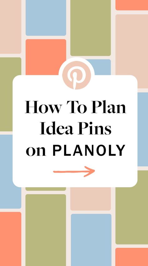 NEW PLANOLY FEATURE ALERT! It's now easier than ever to add Pinterest's Idea Pins into your marketing strategy. You can now easily upload, schedule, and plan your video content as Idea Pins using PLANOLY's Video Planner. Learn how to get started! Video Planner, Pinterest Planner, Instagram Schedule, Find Instagram, Campaign Manager, Pinterest Tips, Blog Social Media, Idea Pins, Marketing Solution