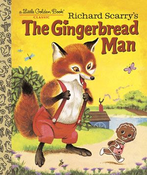 Gingerbread Man Book, The Gingerbread Man, Richard Scarry, Marcel Proust, Childhood Books, Book Author, Golden Book, Penguin Random House, Childrens Stories