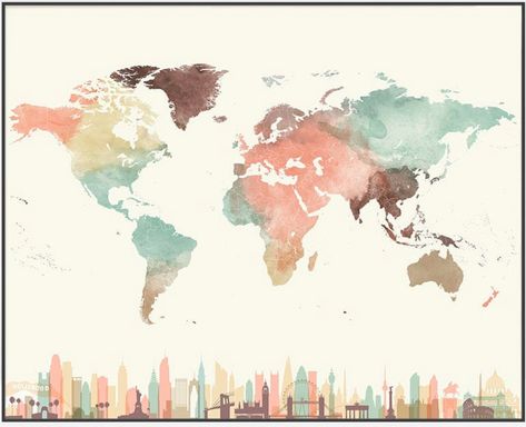 World Map Aesthetic Wallpaper, World Map Aesthetic, Cute World Map, World Map Background, Diy Gift Box Template, Maps Aesthetic, Travel Journal Scrapbook, Ipad Background, Fruit Wallpaper