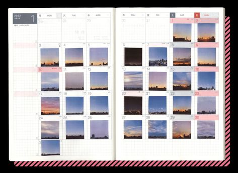 No.20 Let’s print out your memories of the year! - Hobonichi Stationery Club - Fun Stuff - Hobonichi Techo Hobonichi Techo, Print Stickers, Photo Album, Stationery, Let It Be