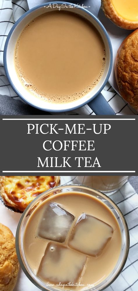 Peppermint Milk Tea, Recipes That Require A Lot Of Milk, Coffee Milk Recipe, Warm Milk Drinks, Coffee Milk Tea Recipe, Milk Coffee Recipe, Oat Milk Tea, Iced Milk Tea, Milk Tea Recipe