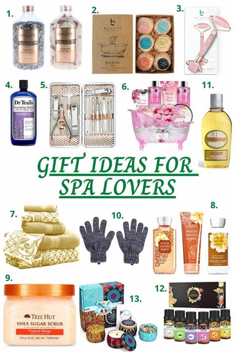 Diy Spa Gifts Baskets, Diy Spa Gifts, Spa Day Gifts, Diy Spa Day, Spa Basket, At Home Spa, Auction Baskets, Female Leaders, Inexpensive Christmas Gifts