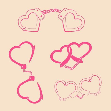 Heart Handcuffs Drawing, Heart Handcuffs Tattoo, Heart Shaped Handcuff Tattoo, Heart Handcuff Tattoo, Handcuff Tattoo, Heart Handcuffs, Handcuffs Drawing, Eli Tattoo, Love Heart Tattoo