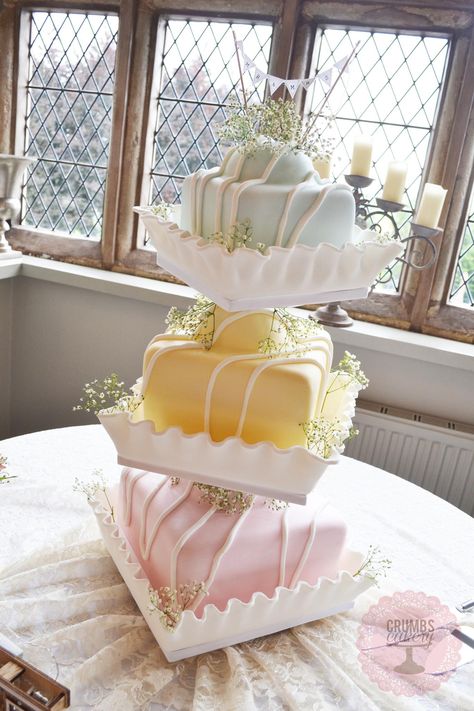 As we both love French Fancies (especially James❤️) this would be our perfect wedding cake 😍😋 French Fancies, Wedding Cake Tutorial, Fancy Wedding Cakes, Wedding Cake Stand, Fondant Wedding Cakes, Wedding Cake Stands, Cake Trends, Fancy Wedding, Dream Cake