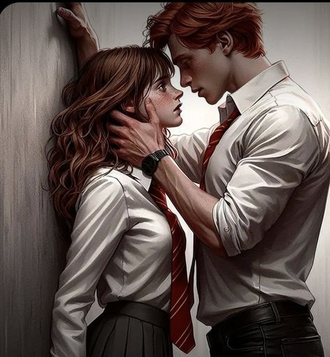 Ronald Weasley Fan Art, Ronmione Fanart, Ron Fanart, Ron And Hermione Fan Art, Romione Fanart, Romione Fan Art, Ron Weasley Fan Art, Harry Potter Ron And Hermione, Ronald Weasley