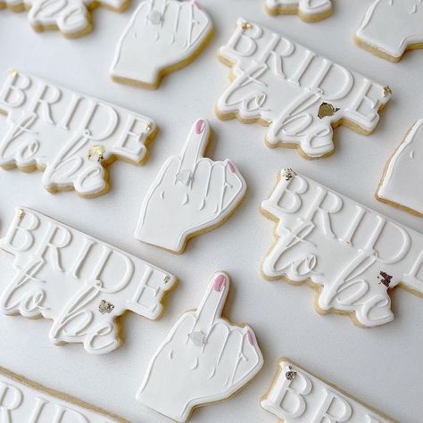 Bachelorette Sugar Cookies, White Bachelorette, Bachelorette Cookies, Bridal Cookies, Bridal Shower Inspo, Bridal Bachelorette Party, Bach Party, Bridal Show, Put A Ring On It