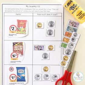 Money Year 1, Australian Coins Activities, Money Activities Eyfs, Teaching Money Activities, Money Teaching Activities, Kindergarten Money Activities, Money Activities For Kids, Australian Currency, Balanced Math