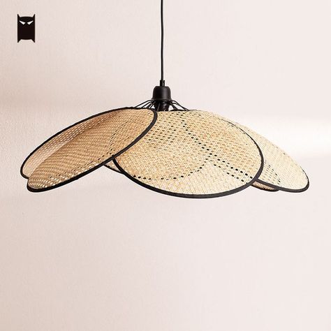 60cm Handmade Bamboo Wicker Rattan Fan Pendant Light Fixture Japanese Vintage Country Nordic Hanging Ceiling Lamp Living Room Rattan Fan, Modern Minimalist Dining Room, Rattan Bedroom, Bedroom Retro, Ceiling Lamps Living Room, Handmade Chandelier, Minimalist Dining Room, Rattan Shades, Hanging Ceiling Lamps