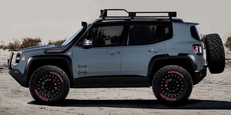 6 Mods to Make Your Jeep Renegade Trailhawk More Off-Road Ready Jeep Renegade Interior, Jeep Renegade Custom, Jeep Renegade Accessories, 2016 Jeep Renegade, Jeep Renegade Trailhawk, 2015 Jeep Renegade, Jeep Mods, New Jeep, Jeep Ideas