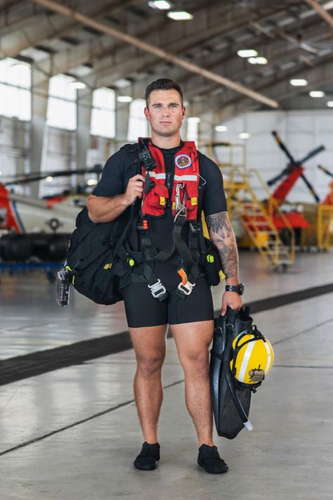 Coast Guard Rescue Swimmer, Rescue Swimmer, Coast Guard Rescue, Coast Guard Stations, Clearwater Florida, Rescue Team, Search And Rescue, Coast Guard, Varsity Jacket