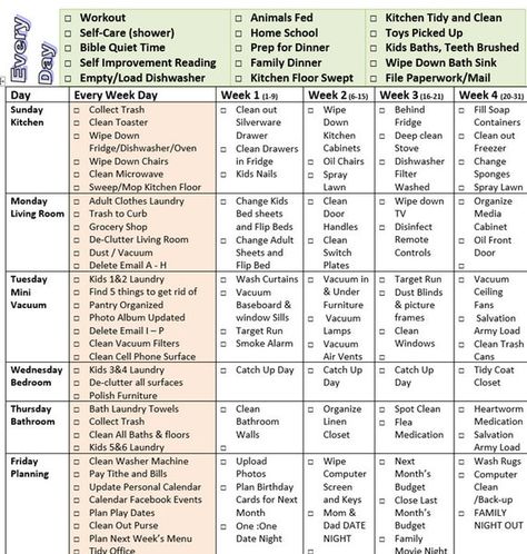 PDF Filled Out Every Day Task Chore Check List for Home and | Etsy Chore Checklist, Chore List, House Cleaning Checklist, Task List, Cleaning Checklist, Chore Chart, Cleaning Schedule, Lists To Make, House Cleaning Tips