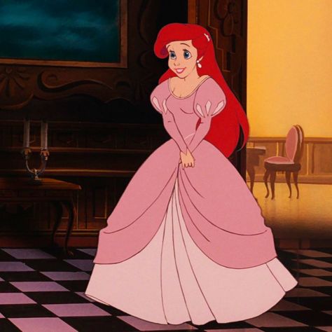 The Little Mermaid | Ariel | Disney Icons Ariel Pink Dress, Princess Ariel Dress, Little Mermaid Dresses, Ariel Costumes, Ariel Disney, Ariel Dress, Mermaid Pink, Vestidos Color Rosa, Disney Pocahontas