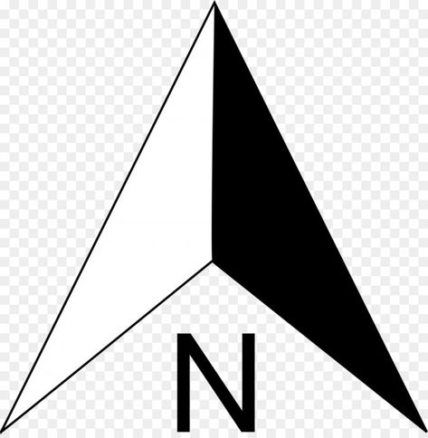 North Sign Architecture, North Symbol, North Arrow, 3d Photoshop, City Collage, Arrow Icon, Png Art, Png Icons, Compass