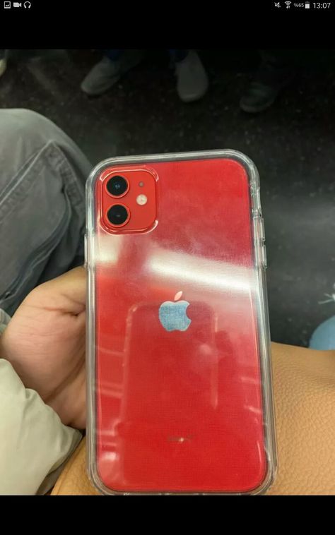 Iphone 11 Rojo Aesthetic, Iphone 12 Red, Manifesting Iphone, Iphone 11 Red, Iphone Beauty, I Phone 12, Ipad Organizer, Free Iphone Giveaway, Iphone Obsession