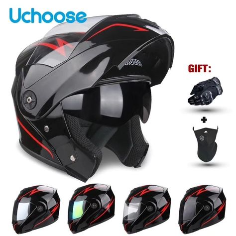 27,48€ 74%OFF DOT Certification Uchoose #Motorcycle Helmet Double Lens Cross Section #Helmet Safety Modular Flip Helm Unisex Helmet With Visor #Amazonfind Place your order  👇 https://t.me/shopping_car_moto/2424?single Motorcycle Suit, Cross Section, Timor Leste, Electric Motorcycle, Motorcycle Women, Motorcycle Helmet, Motorcycle Helmets, Beach Tote Bags, United Arab Emirates