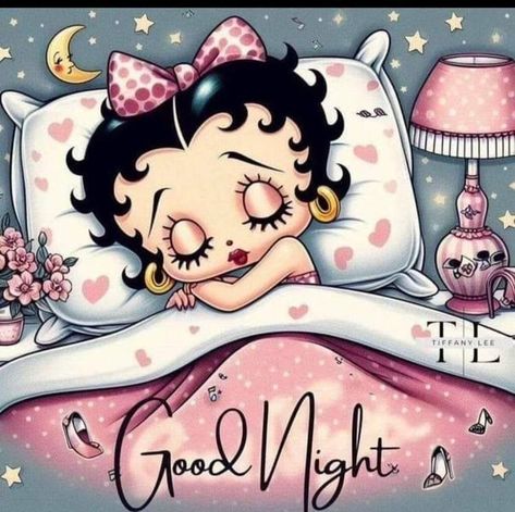 Betty Boop Good Night, Betty Boop Birthday, Dallas Cowboys Wallpaper, Beautiful Good Night Quotes, Betty Boop Classic, Betty Boop Quotes, Good Night Funny, Black Betty Boop, Cute Good Night