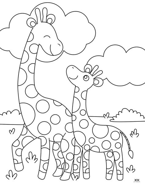 Choose from 35 giraffe coloring pages and templates of all kinds including paper plate giraffe crafts. Print from home. 100% FREE! Giraffe Coloring Pages Free Printable, Paper Plate Giraffe, Zoo Coloring Pages, Easy Hand Drawings, Giraffe Images, Giraffe Coloring Pages, Monkey Coloring Pages, Giraffe Crafts, Outline Images