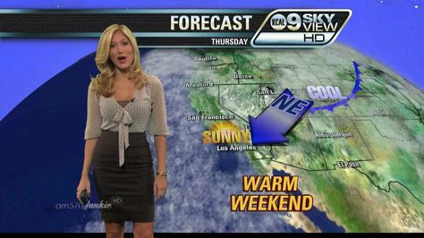 Weather girls and how they dress while doing the weather report for TV news stations. News Report Aesthetic, Dream Jobs, Cute Laptop Wallpaper, Weather Report, Sky View, News Anchor, Laptop Wallpaper, Tv News, Dream Job