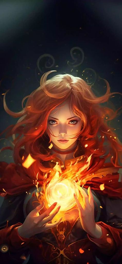 Anime Fire Wallpaper: Ignite Your Screen with Dynamic Flames and Fiery Scenes Queen Of Fire, Fire Princess, Anime Fire, Fire Wallpaper, Fire Animation, Fire Goddess, Fire Fairy, Queen Drawing, Magic Drawing