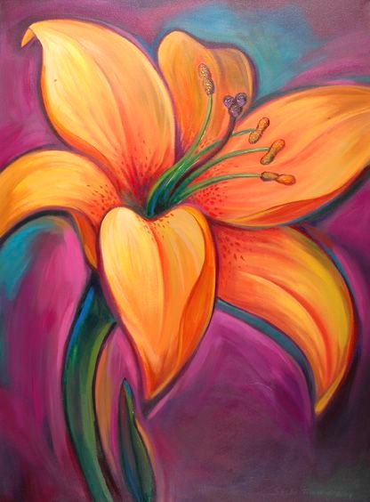 gezgin on Twitter: "@Douceur1010 @CulturadelMundo @saby292 https://t.co/AvMhrH0YcU" / Twitter فن النسيج, Easy Flower Painting, Paint Nite, Flower Painting Canvas, Simple Acrylic Paintings, Night Painting, Beginner Painting, Flower Art Painting, Pastel Art