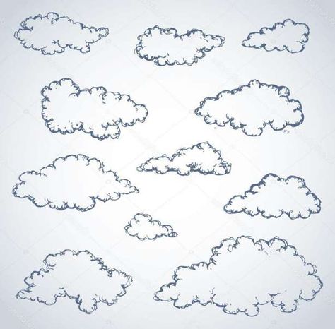 18+ Cumulus Cloud Drawing Check more at https://drawingwow.com/18-cumulus-cloud-drawing/ Contour Line Drawing, Deep Drawing, Cumulus Clouds, Cloud Vector, Drawing Tutorials For Kids, Cloud Drawing, Best Drawing, Clouds Pattern, Cool Drawings