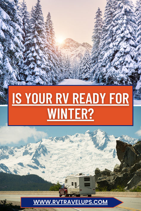 Winter is coming!, and if you are the proud owner of an RV, it is time to get your home on wheels ready for winter. Winterizing your RV is an essential process. By getting your RV ready for those cold days you prevent damage due to freezing temperatures or from moisture. If you winterize your RV properly you ensure that your motorhome will stay in good condition. In this step by step guide we will walk you through all the tasks for preparing your RV, inside and out. Rv Inside, Home On Wheels, Rv Travel, House On Wheels, Step By Step Guide, Winter Is Coming, Camper Van, Cold Day, Motorhome