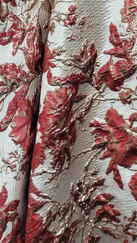 Floral Jacquard Fabric, Japanese Wellness, Jacaerys Velaryon, Tissue Fabric, Baroque Dress, Fabric Board, Fabric Drawing, Fancy Art, Fashion Design Portfolio