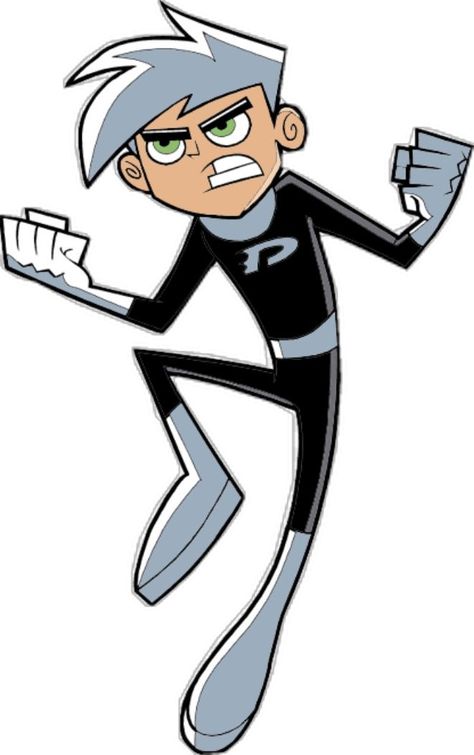 Danny Fenton, Black Cartoon Characters, Cartoon Painting, Precut Quilts, Danny Phantom, Japanese Tattoo Art, Favorite Cartoon Character, Black Cartoon, Character Poses