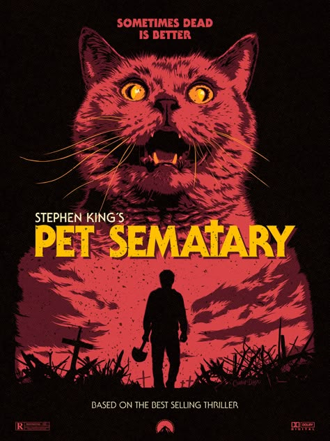 Classic Horror Movies Posters, Horror Vintage, Pet Sematary, 80s Horror, Horror Movie Icons, Horror Artwork, Horror Posters, Movie Poster Wall, Retro Horror