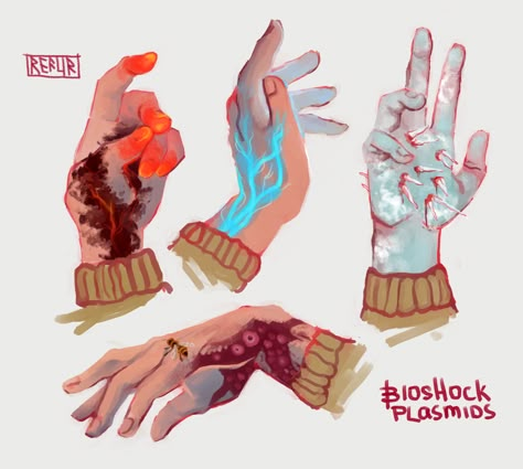 Burns Reference Drawing, Burnt Skin Reference, Rotting Skin Drawing, Explosion Scar Reference, Burn Marks Reference Drawing, Fictional Disease Art, Bioshock Art, Skin Drawing, Magic Design