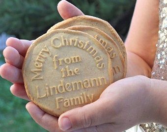 This item is unavailable | Etsy Personalized Christmas Cookies, Cookie Sandwich, Personalized Cookies, Cookie Stamp, Baking Gifts, Cookie Stamps, Neighbor Gifts, Christmas Delivery, Custom Cookies