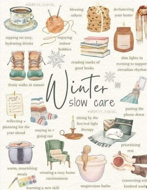 New Year Energy, Hygge Life, Hygge Lifestyle, Vie Motivation, Late Winter, Slow Life, Winter Fun, Self Care Activities, Winter Aesthetic