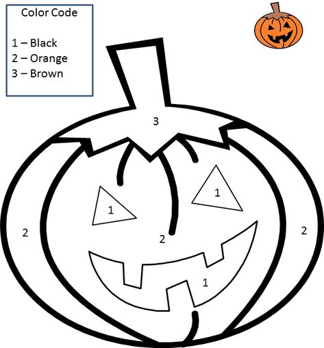 Halloween Worksheets Kindergarten, Halloween Color By Number, Math Coloring Worksheets, Halloween Infantil, Halloween Worksheets, Fall Coloring, Halloween Preschool, Halloween Math, Fall Preschool