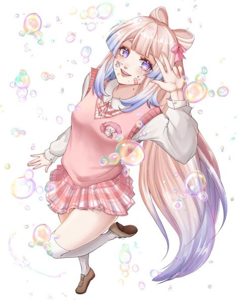 Kokomi Modern, Mermaid Anime, H.e.r Aesthetic, Friend Anime, Modern Outfits, My Melody, Im In Love, Anime Character Design, Amazing Art