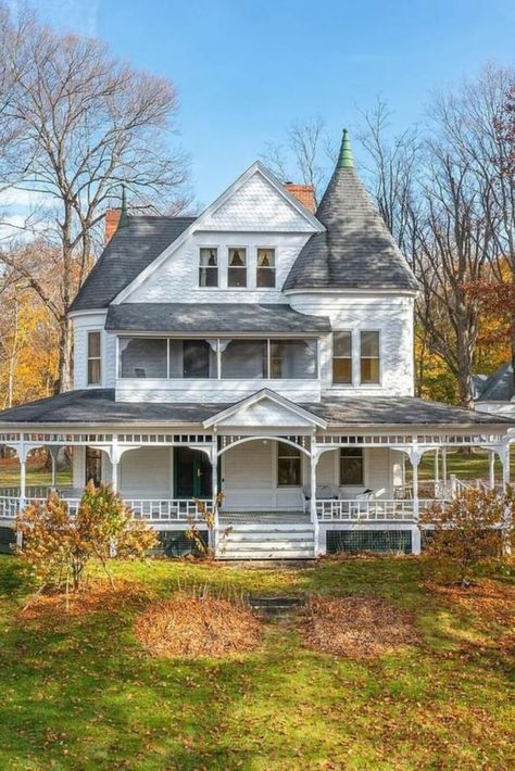 1880 Victorian For Sale In Lee Massachusetts Massachusetts Cottage, Lee Massachusetts, Victorian Farmhouse Exterior, Massachusetts Homes, Massachusetts Houses, Massachusetts House, Massachusetts Home, Farmhouse Victorian, Victorian Farmhouse