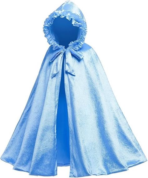 Amazon.com: Newland Princess Cape, Princess Hooded Long Cape Cloak Costumes for Girls Dress Up 3-12 Years : Clothing, Shoes & Jewelry Princess Cape, Cape Cloak, Long Cape, Girls Dress Up, Girl Costumes, Girls Dress, Cloak, Halloween Christmas, Shoes Jewelry