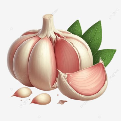 slice garlic isolated on white background slice garlic garlic isolated garlic png Garlic Vector, Herbal Logo, Object Illustration, Garlic Garlic, Png Background, Transparent Image, Sea Animal, Background White, Coloring Book Art