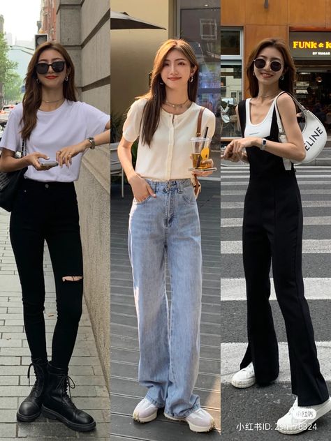 Mulvan Official, Korea Outfit, Cambodian Clothes, Mom Outfit, Korean Casual Outfits, Korean Casual, Classy Work Outfits, Girls Style, Office Casual