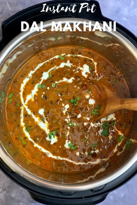 Instant Pot Dal, Lentils Instant Pot, Dal Makhani Recipe, Dal Makhani, Urad Dal, Dal Recipe, Slow Cook, Food Breakfast, Lentil Recipes