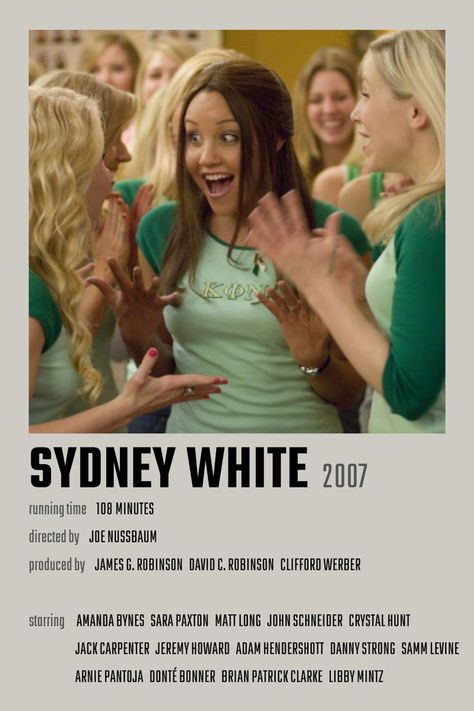 Sydney White Movie, White Movie Poster, Sydney White, Best Teen Movies, Romcom Movies, Movies To Watch Teenagers, Movie Hacks, Netflix Movies To Watch, Tiktok Challenge