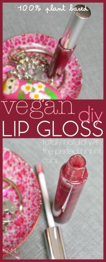 DIY Vegan Lip Gloss with Beet Root Powder - Jenni Raincloud Lip Gloss Recipe, Gloss Diy, Beet Root Powder, Diy Makeup Recipe, Lip Care Diy, Burgundy Lipstick, Makeup Recipes, Lip Gloss Containers, Vegan Lip Gloss