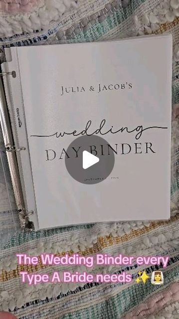 40K views · 1.4K likes | My Digital Darling on Instagram: "Our Wedding Binder - Everything you need on the day of your wedding to ensure it runs smoothly - Checklists, timelines and more - Decor tracker - Photography lists  - Vendor contact info - and so much more!  #weddingdaybinder #weddingbinder #weddingplanning #weddingdetails #weddingplanner #bride #bridetobe #bridesmaids #organizedbride #weddingorganizer" Day Of Binder Wedding, Diy Wedding Binder Organization, Day Of Wedding Binder Organization, Wedding Day Of Binder, Wedding Binder Day Of, Wedding Binder Table Of Contents, Burger Wedding, Day Of Wedding Binder, Bridal Binder