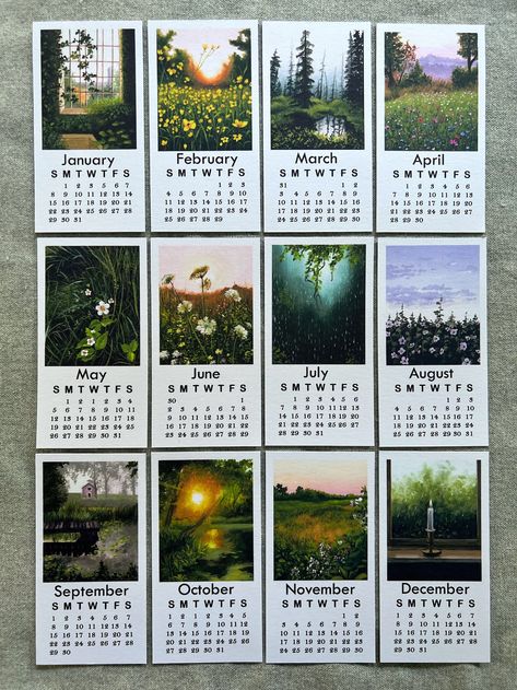 Calendar Art, Hand Painted Calendar, Calander Design Ideas, Aesthetic Calendar, Calendar Design Ideas Creative, Calendar Ideas, Pretty Flowers Photography, Watercolor Calendar, 달력 디자인