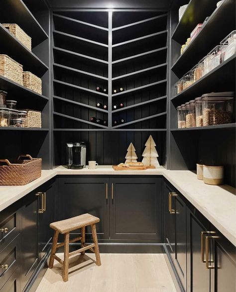 Pantry Renovation, House Pantry, Hidden Pantry, Pantry Makeover, Kitchen Pantry Design, Butler Pantry, Butler's Pantry, Pantry Design, Wine Room