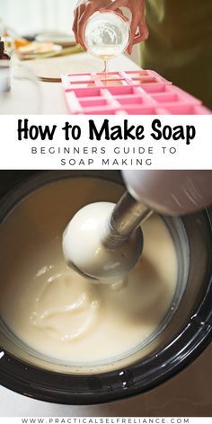 Soap Making For Beginners, Savon Diy, Diy Soap Bars, Easy Soap Recipes, Diy Soap Recipe, Săpunuri Handmade, How To Make Soap, Handmade Soap Recipes, Soap Making Recipes