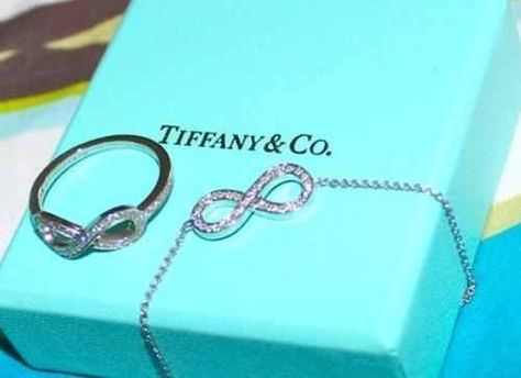 <3 Infinity Jewelry, Infinity Ring, To Infinity And Beyond, Blue Box, Tiffany And Co, All That Glitters, Tiffany Blue, Sky High, Women Trends